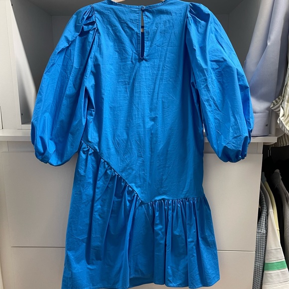 Cerulean Blue puffy dress Small Magari - Picture 2 of 3